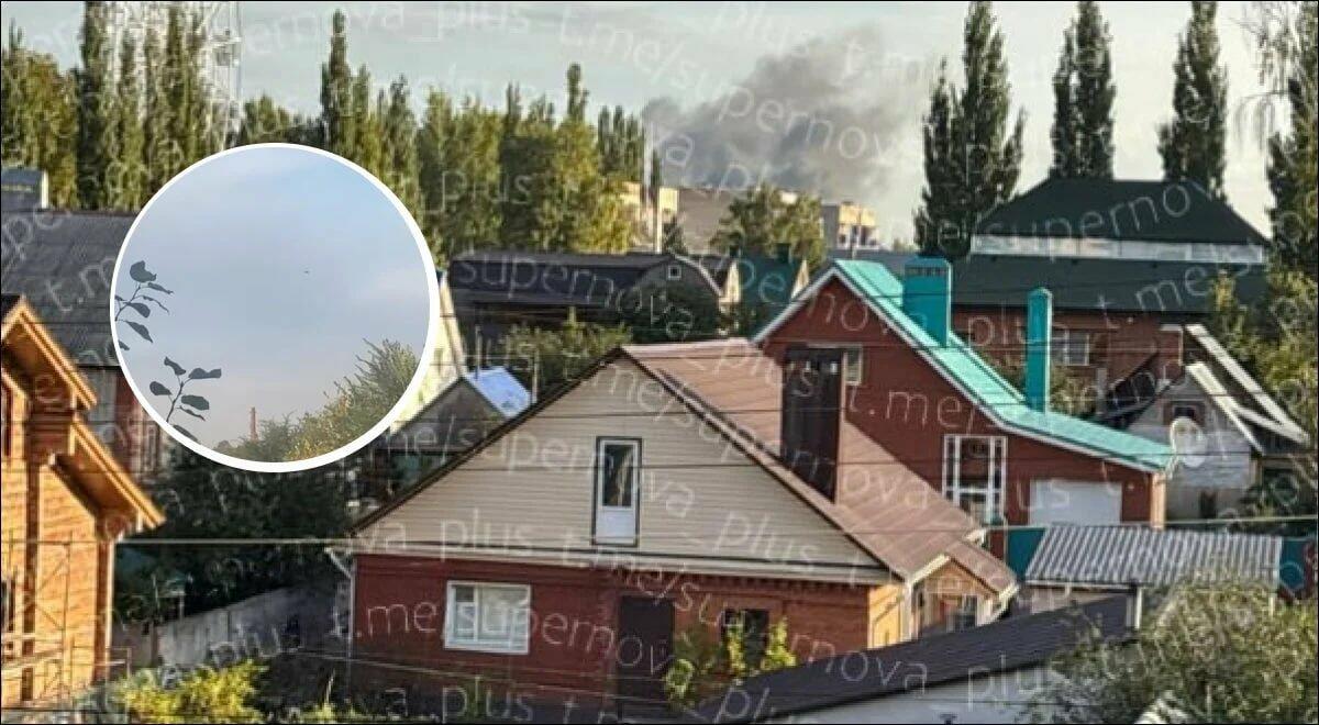 Горить важливий завод . Дрони завдали удару по промислових об’єктах у Башкирії
