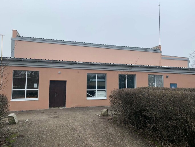 Завершена реконструкция фасадной группы Дома Культуры в поселке Роза