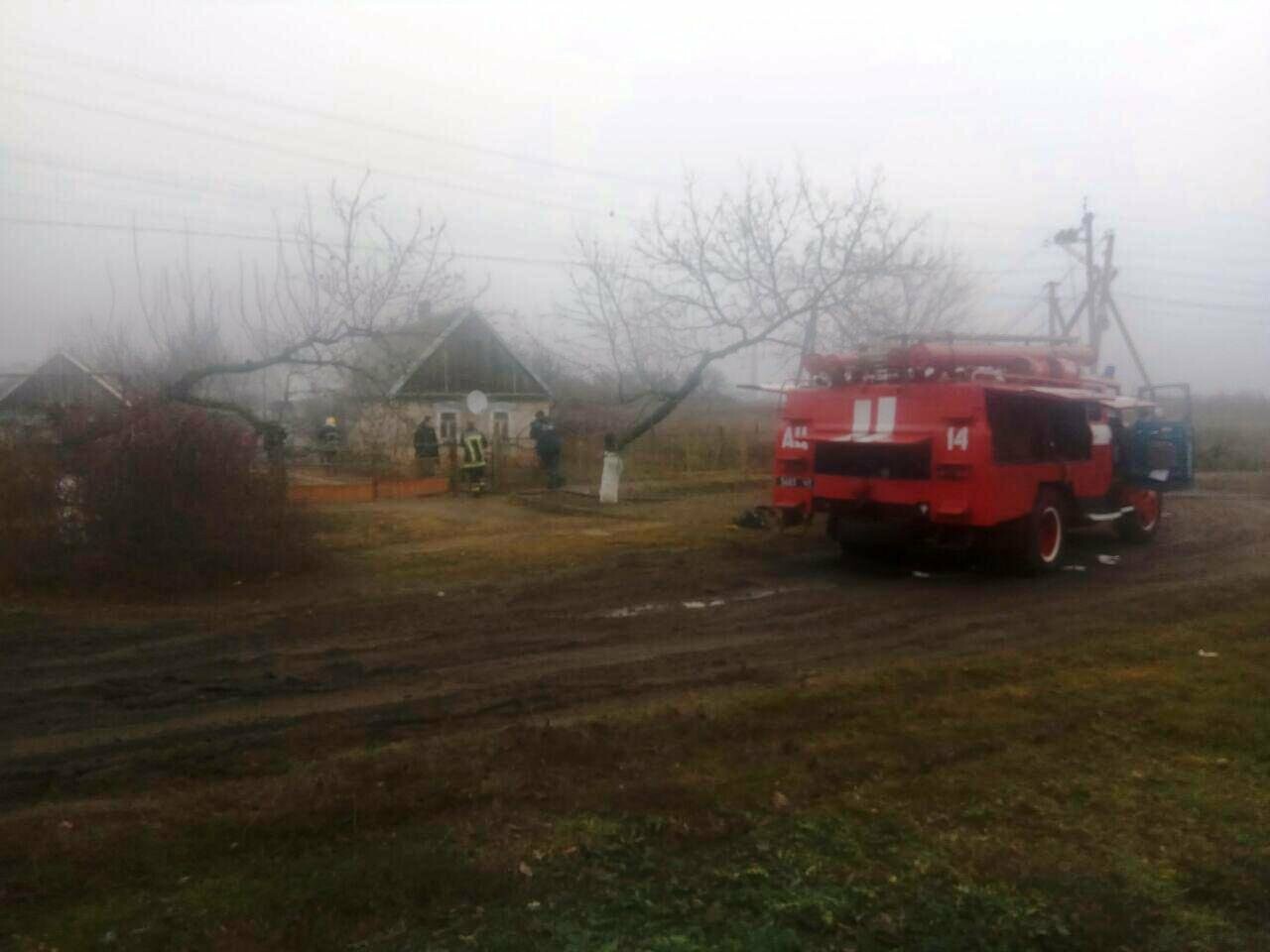 В Токмаке короткое замыкание привело к пожару в жилом доме 