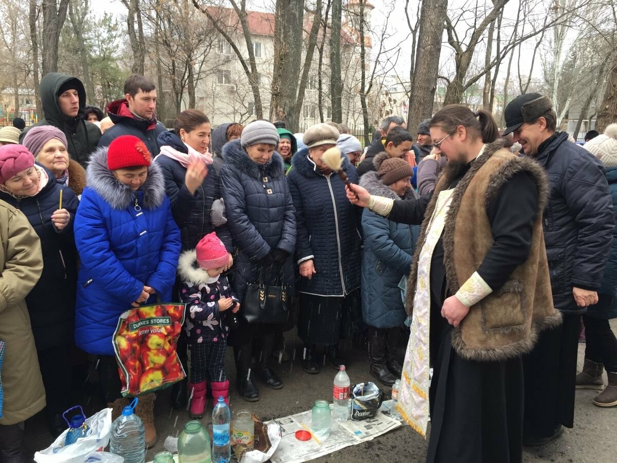 На Токмаччині відзначили свято Водохреща