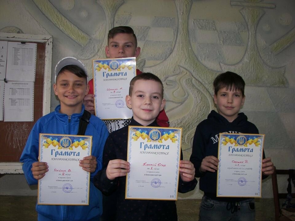У Токмаку пройшов чемпіонат міста з бліц-шахів