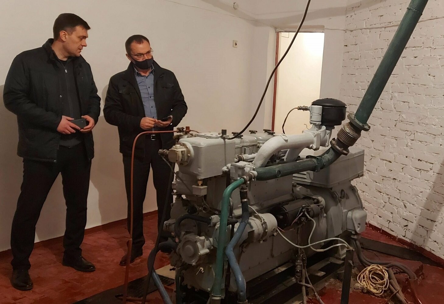 У Токмацькій міській лікарні завершили ремонт аварійного дизель-генератора