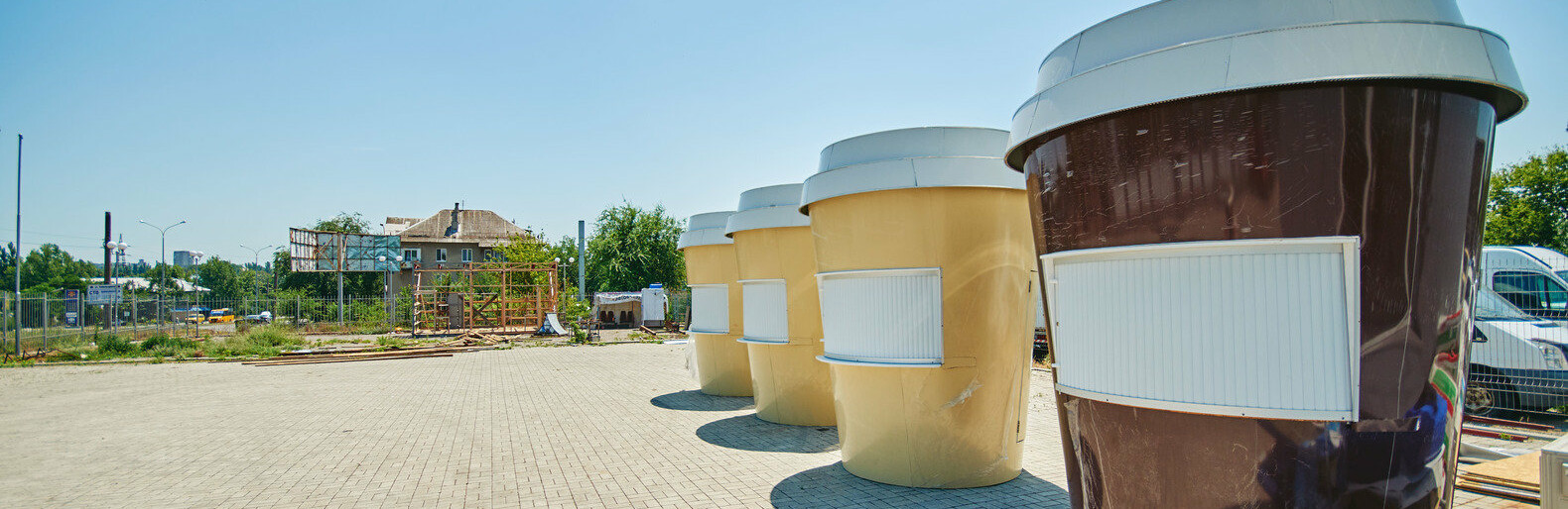 Продається павільйон «Кавовий стакан»