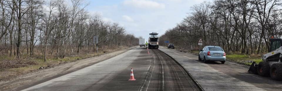 Розпочато ремонт траси Василівка - Бердянськ!