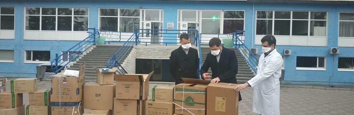  Запорізькі медики одержали  захисні засоби проти COVID-19