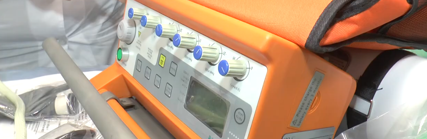 У Богодухівській районній лікарні з’явився перший портативний апарат ШВЛ - ФОТО, ВІДЕО