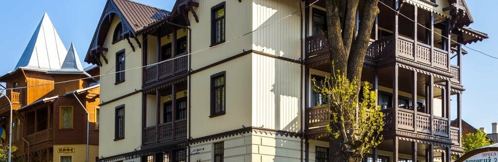 Вилла "Моцарт" одно из красивейших зданий курорта Трускавец